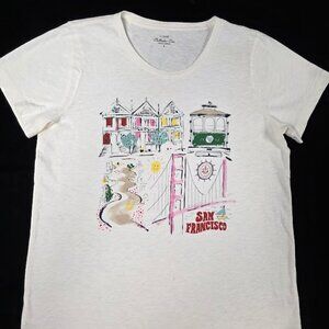 J. Crew Collector Tee San Francisco L